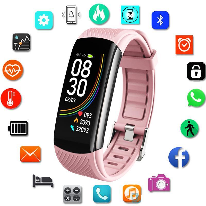 Luxury Unisex Sport Smart Watch – Fitness Tracker (Android & iOS Waterproof)