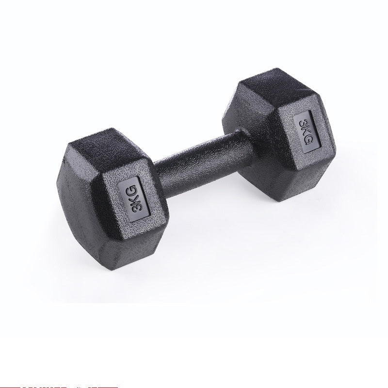 Rubberized Dumbbells – Arm Muscle Training Home Fitness Equipment