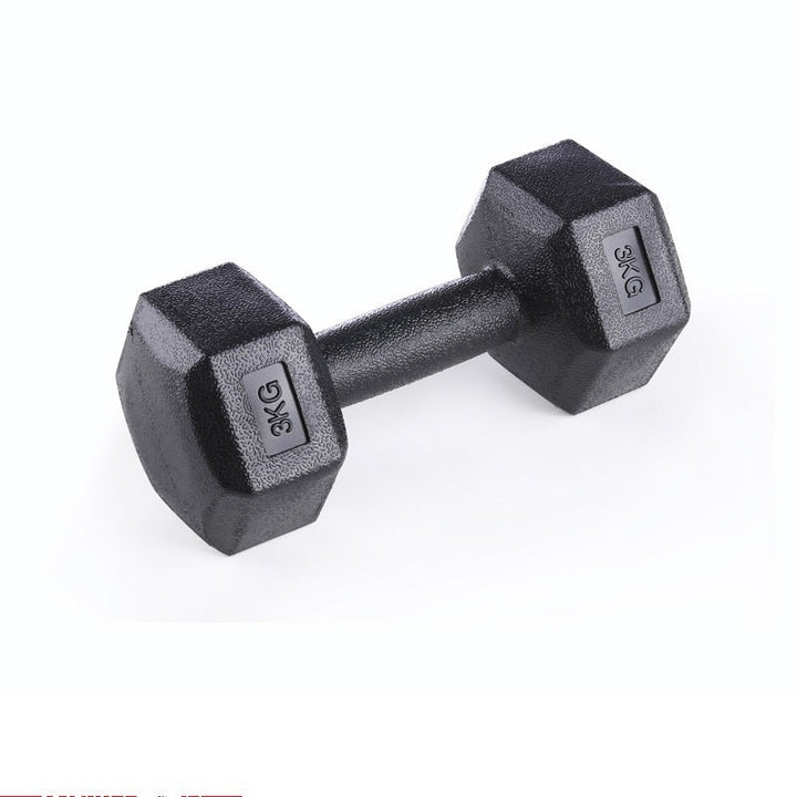 Rubberized Dumbbells – Arm Muscle Training Home Fitness Equipment