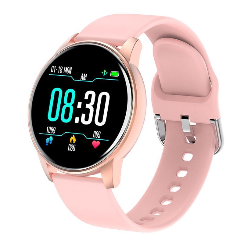 Luxury Unisex Smart Watch – 1.3” Color Screen Heart Rate & Blood Pressure (Waterproof)