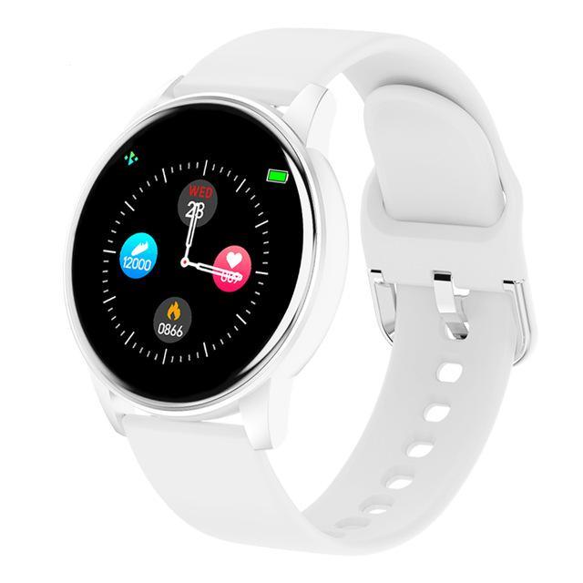 Luxury Unisex Smart Watch – 1.3” Color Screen Heart Rate & Blood Pressure (Waterproof)