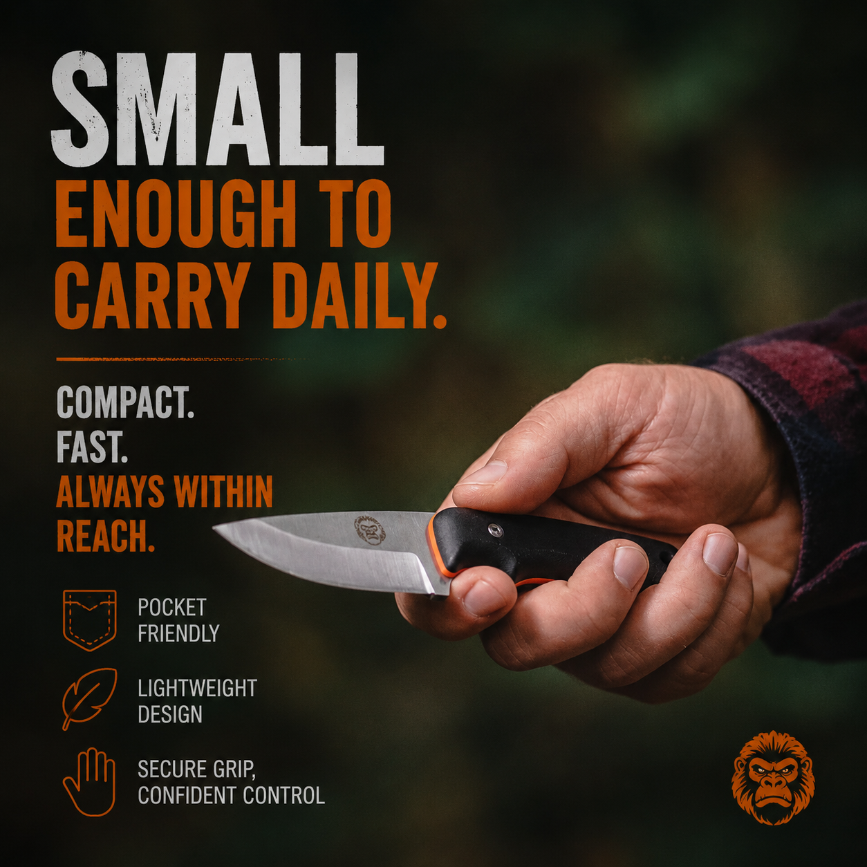 THE REDLINE Compact Survival Knife & Fire Starter Kit