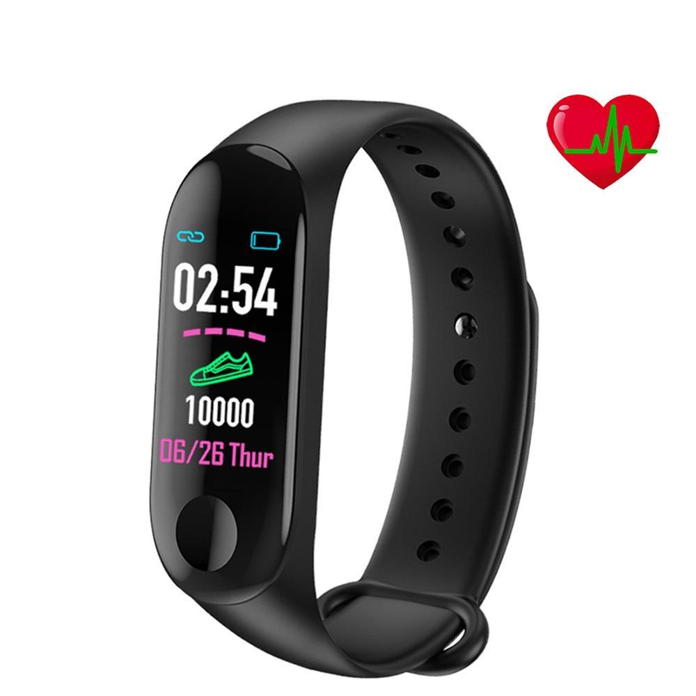 Bluetooth Sport Smart Watch – Fitness Tracker for Men & Women (Android & iOS)