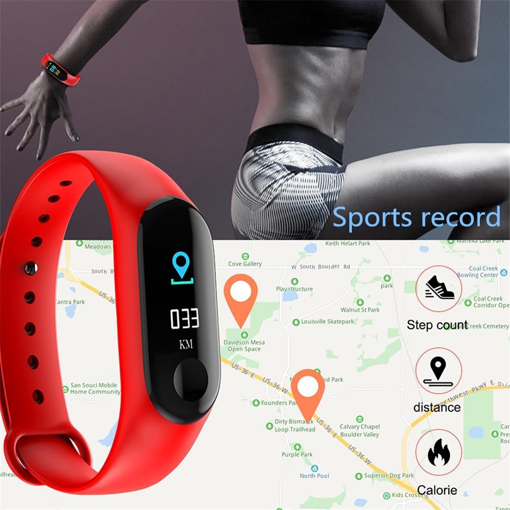 Bluetooth Sport Smart Watch – Fitness Tracker for Men & Women (Android & iOS)