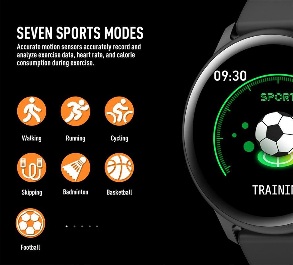 Waterproof Smart Watch for Women – Heart Rate & Fitness Tracker Bracelet
