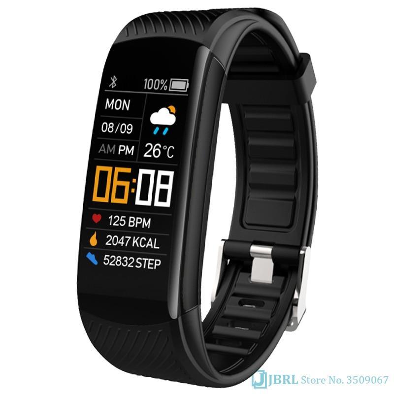 Luxury Unisex Sport Smart Watch – Fitness Tracker (Android & iOS Waterproof)