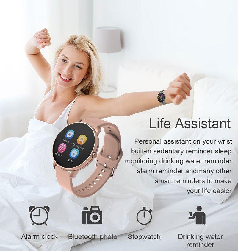 Fashion Smart Sports Watch – Waterproof Fitness Tracker (iOS & Android)