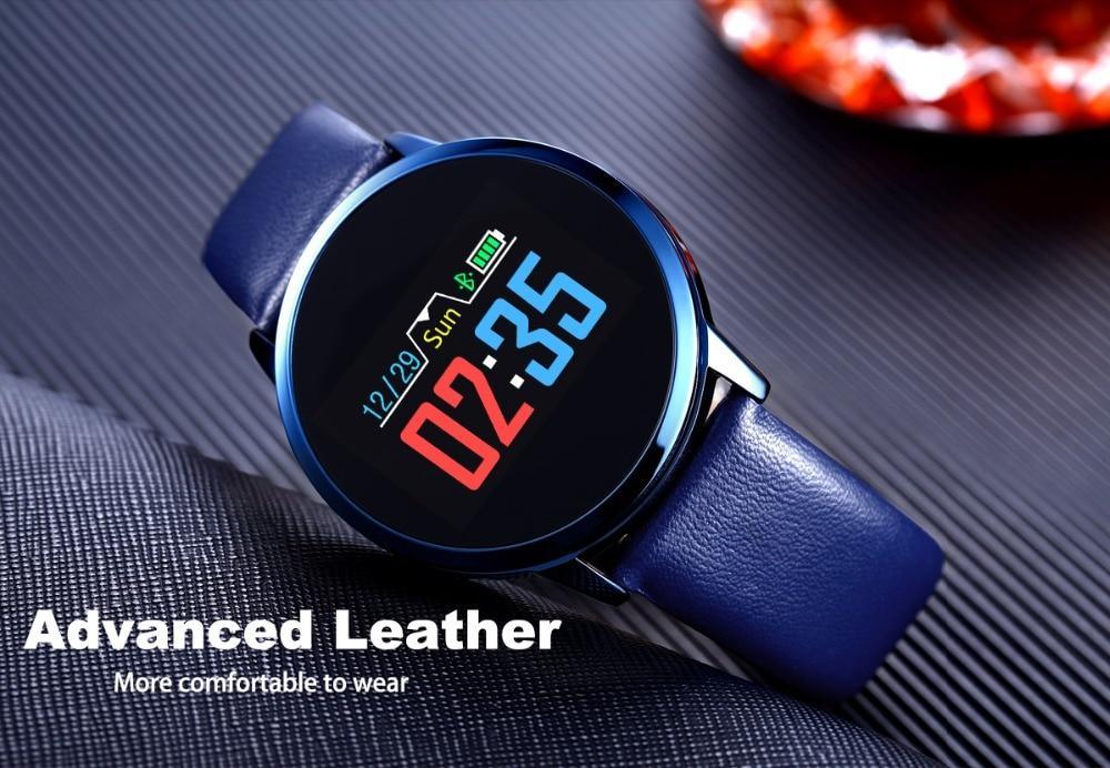 Q8 LED Bluetooth Smart Watch – Stainless Steel Waterproof Fitness Tracker (Unisex)