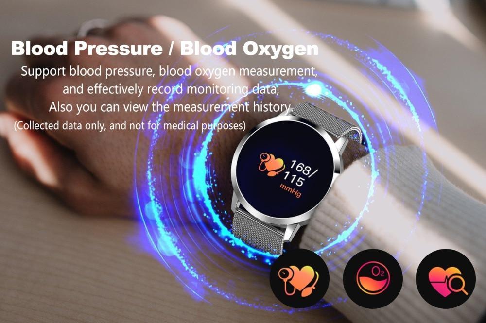 Q8 LED Bluetooth Smart Watch – Stainless Steel Waterproof Fitness Tracker (Unisex)