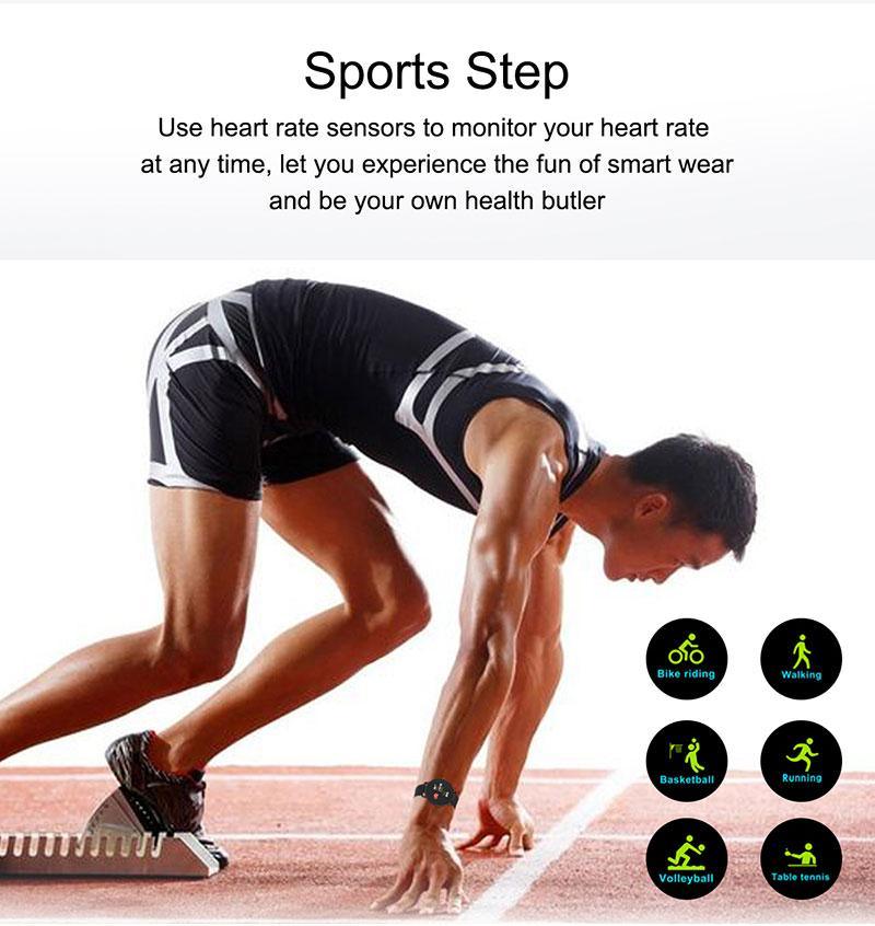 Fashion Smart Sports Watch – Waterproof Fitness Tracker (iOS & Android)