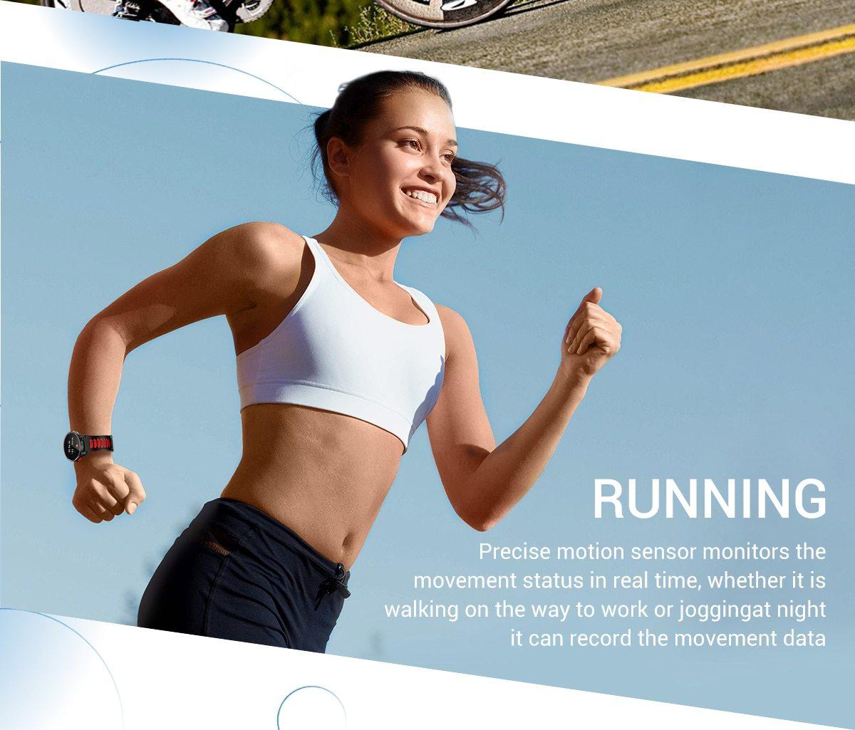 Professional Smart Watch – IP68 Waterproof Fitness Tracker (Android & iOS)