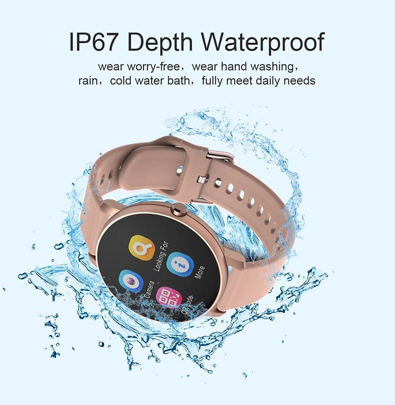 Fashion Smart Sports Watch – Waterproof Fitness Tracker (iOS & Android)