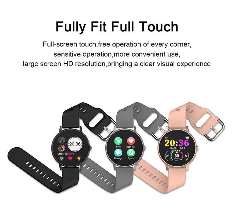 Fashion Smart Sports Watch – Waterproof Fitness Tracker (iOS & Android)