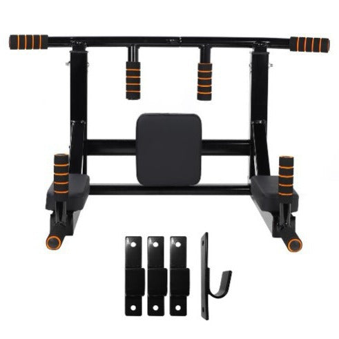 Wall-Mounted Sandbag & Pull-Up Rack – Indoor/Outdoor Fitness Equipment