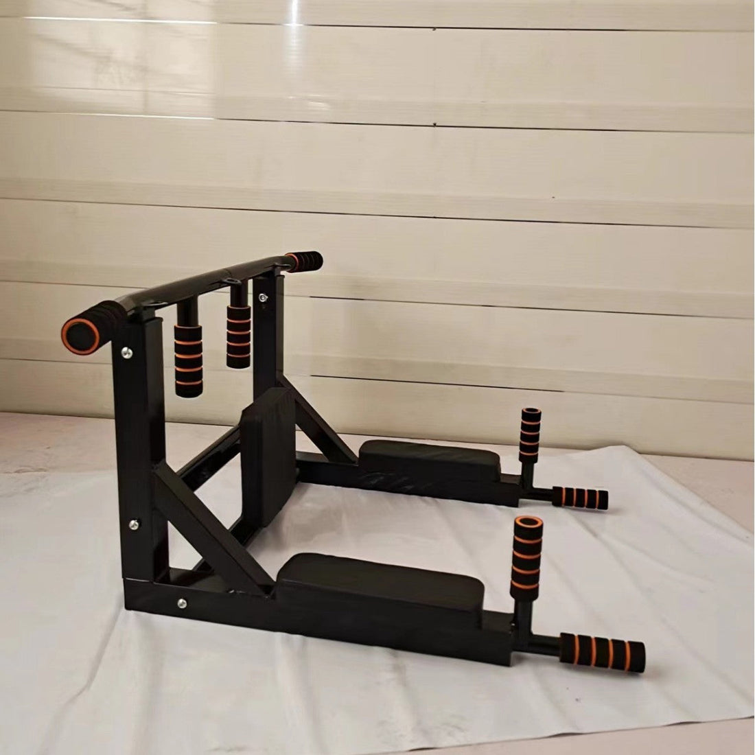 Wall-Mounted Sandbag & Pull-Up Rack – Indoor/Outdoor Fitness Equipment