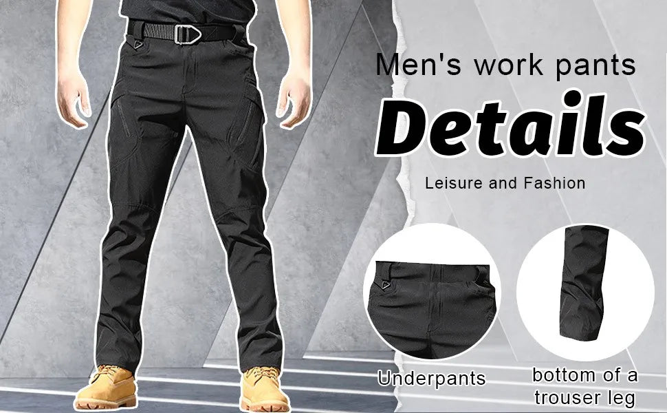 Spring-Autumn Outdoor Stretch Water-Resistant Hiking Trousers Wear-Resistant Desert Camouflage Tactical Military Utility Pants