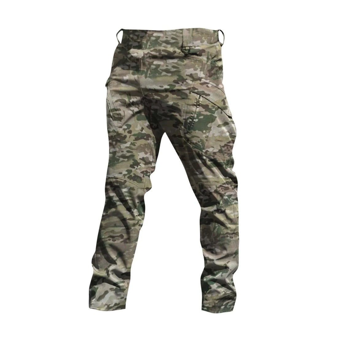 Spring-Autumn Outdoor Stretch Water-Resistant Hiking Trousers Wear-Resistant Desert Camouflage Tactical Military Utility Pants