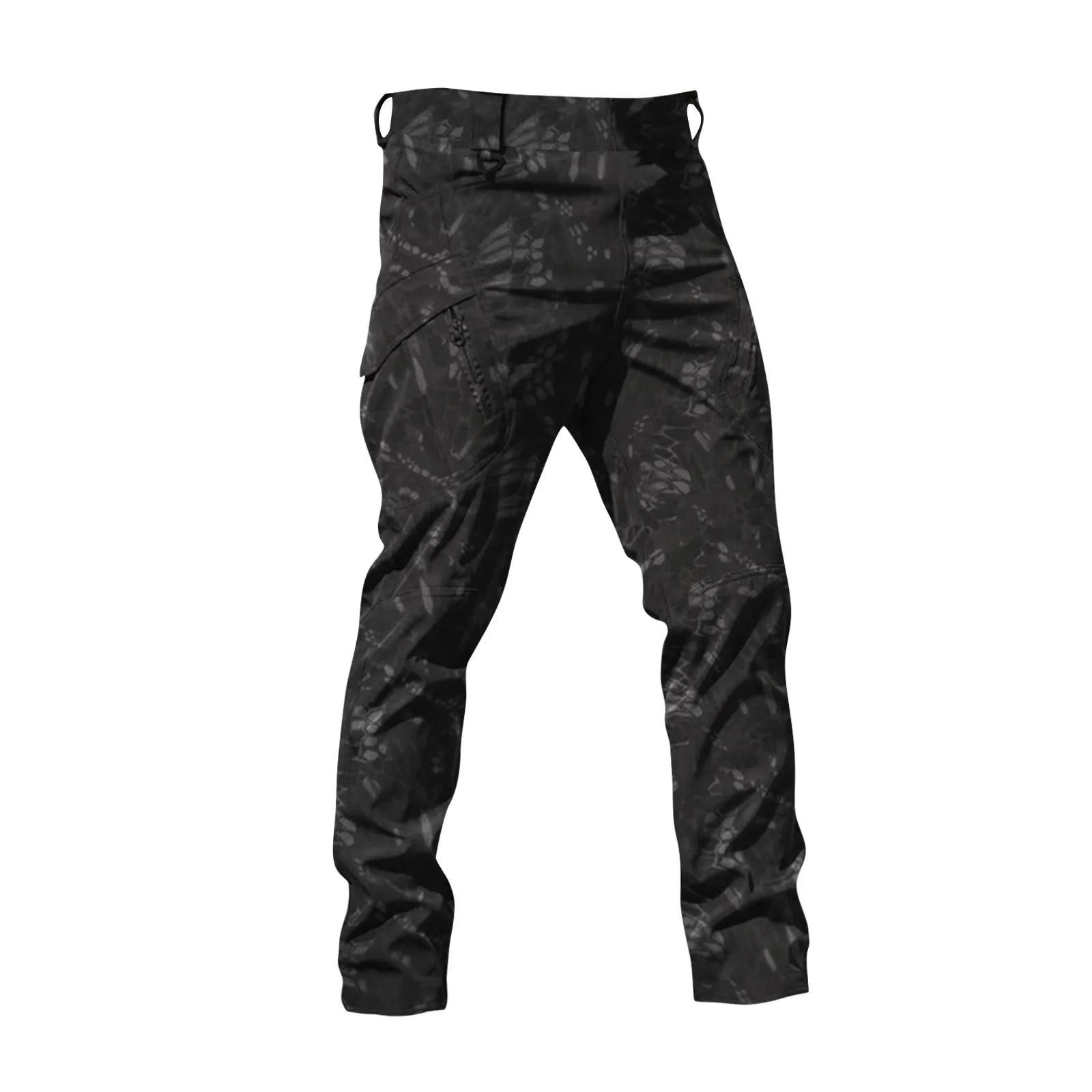 Spring-Autumn Outdoor Stretch Water-Resistant Hiking Trousers Wear-Resistant Desert Camouflage Tactical Military Utility Pants