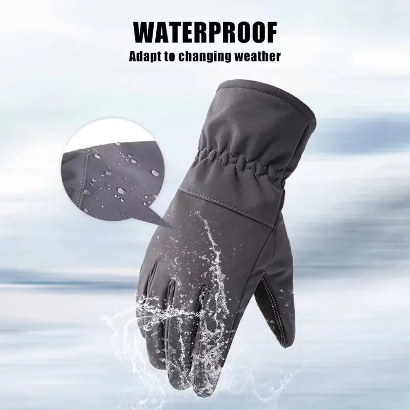 Unisex Winter Tactical Gloves – Waterproof Touchscreen Ski & Outdoor Gloves