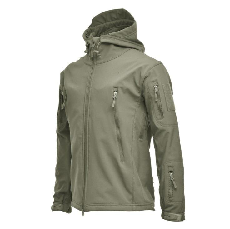 Men’s Camouflage Winter Jacket – Waterproof Windproof Hooded Coat