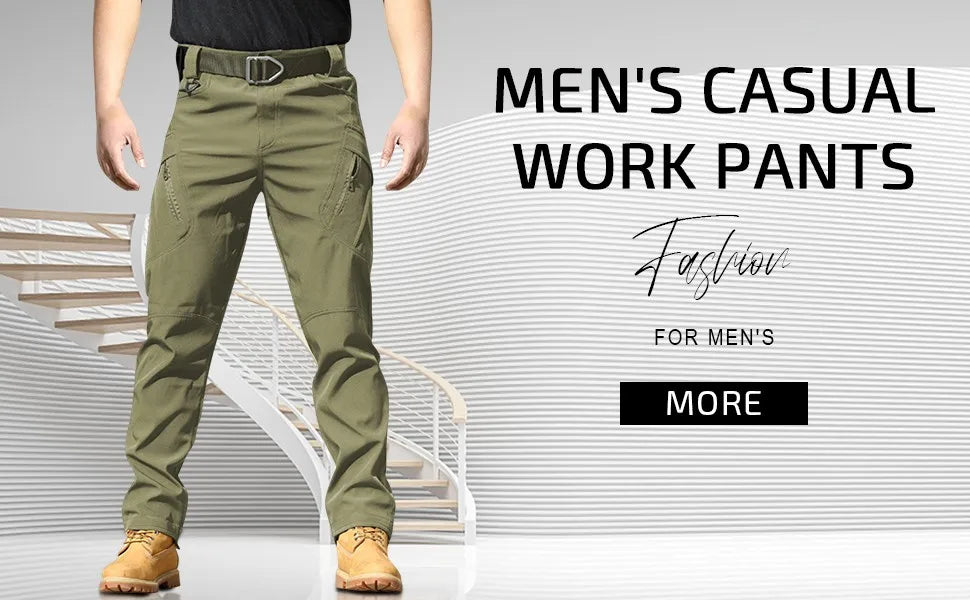 Spring-Autumn Outdoor Stretch Water-Resistant Hiking Trousers Wear-Resistant Desert Camouflage Tactical Military Utility Pants