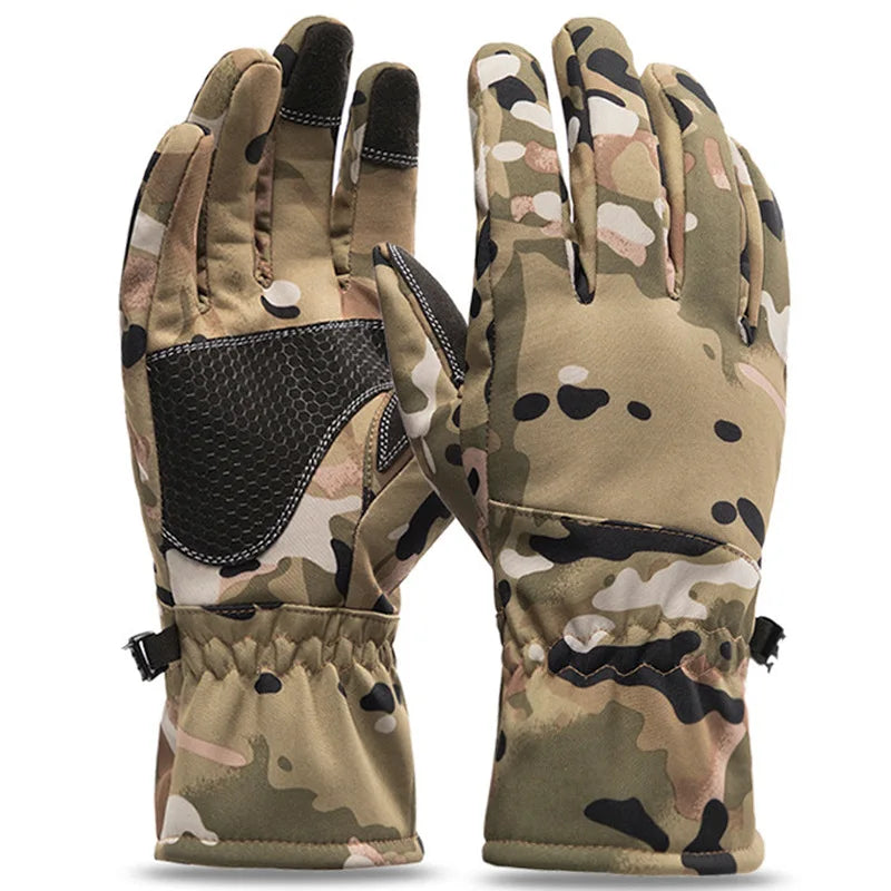 Unisex Winter Tactical Gloves – Waterproof Touchscreen Ski & Outdoor Gloves