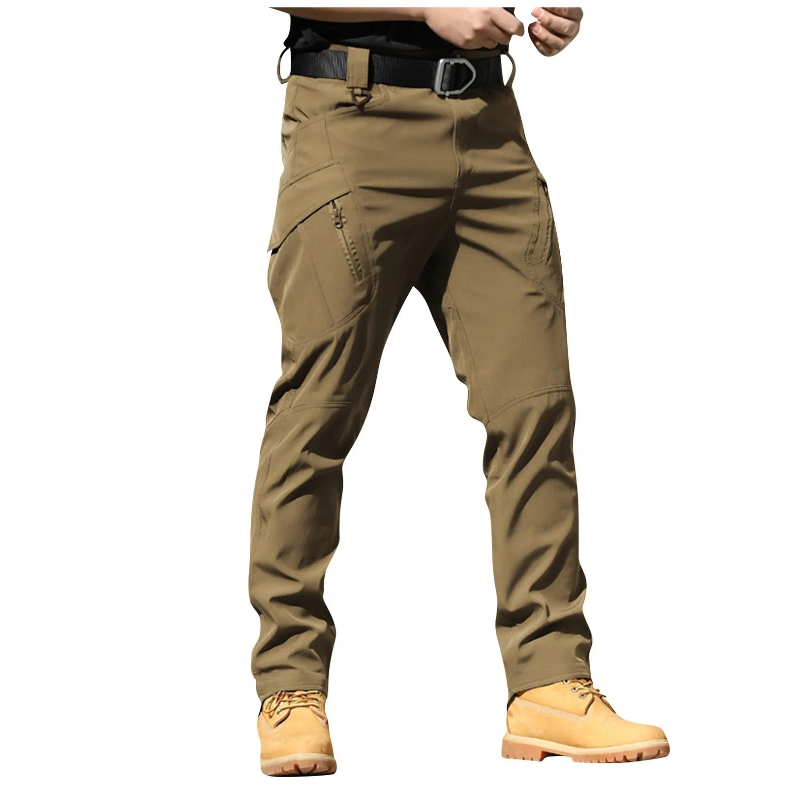 Spring-Autumn Outdoor Stretch Water-Resistant Hiking Trousers Wear-Resistant Desert Camouflage Tactical Military Utility Pants