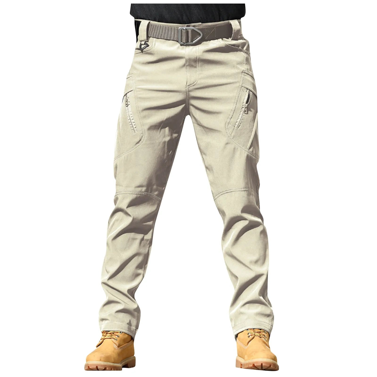 Spring-Autumn Outdoor Stretch Water-Resistant Hiking Trousers Wear-Resistant Desert Camouflage Tactical Military Utility Pants
