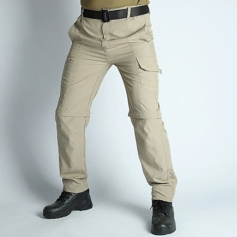 Men’s Convertible Hiking Pants – Lightweight Waterproof Quick-Dry