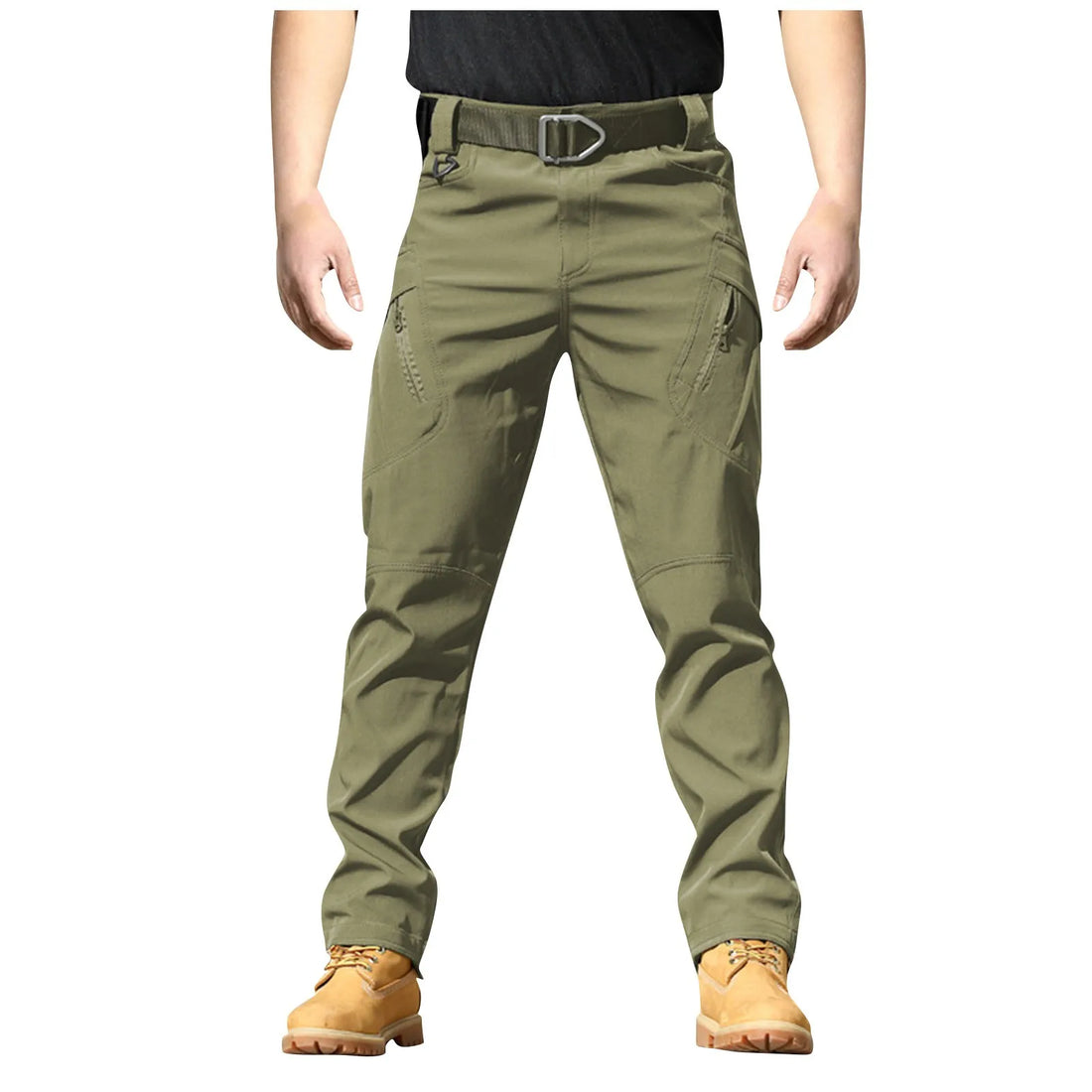 Spring-Autumn Outdoor Stretch Water-Resistant Hiking Trousers Wear-Resistant Desert Camouflage Tactical Military Utility Pants