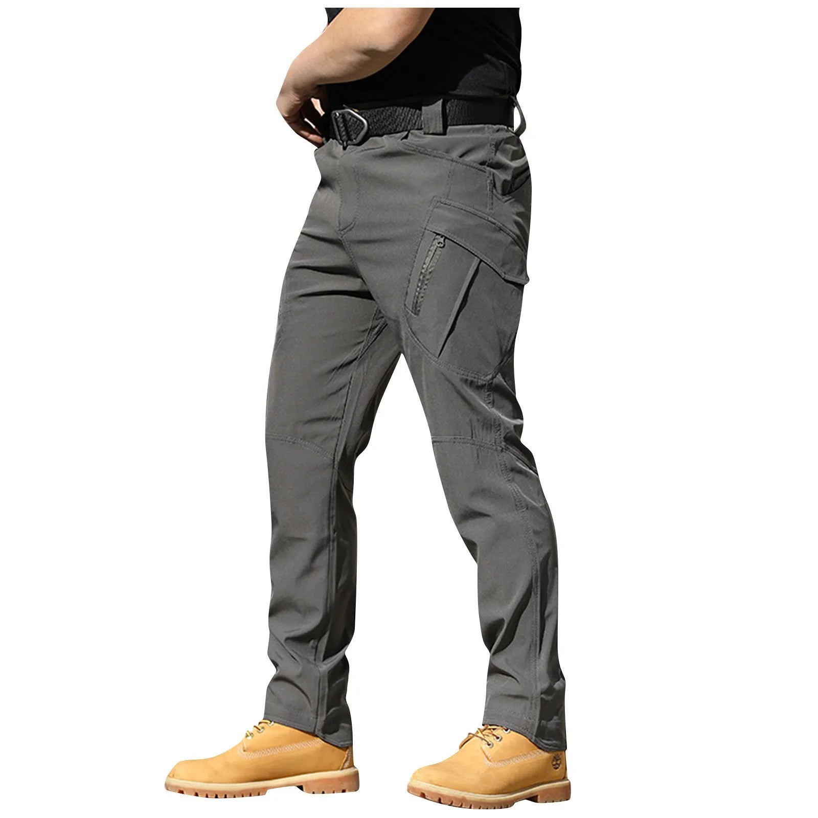 Spring-Autumn Outdoor Stretch Water-Resistant Hiking Trousers Wear-Resistant Desert Camouflage Tactical Military Utility Pants