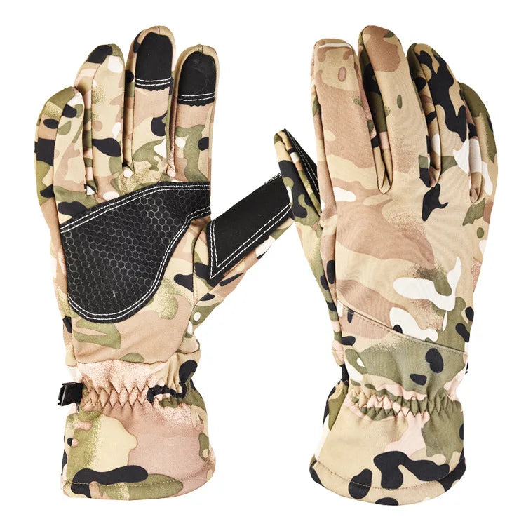 Unisex Winter Tactical Gloves – Waterproof Touchscreen Ski & Outdoor Gloves