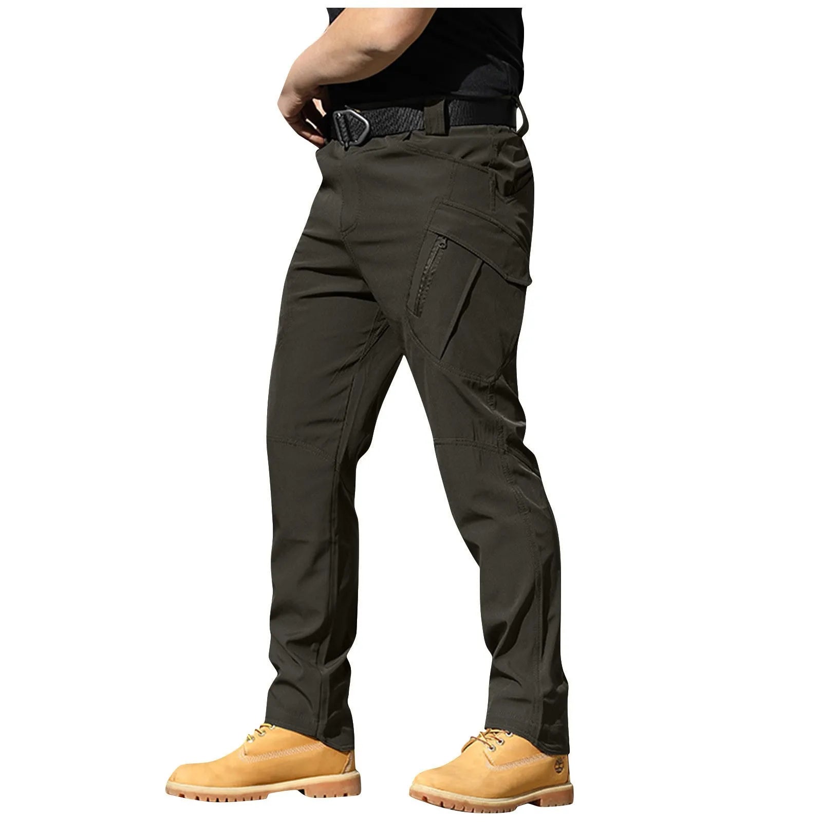 Spring-Autumn Outdoor Stretch Water-Resistant Hiking Trousers Wear-Resistant Desert Camouflage Tactical Military Utility Pants