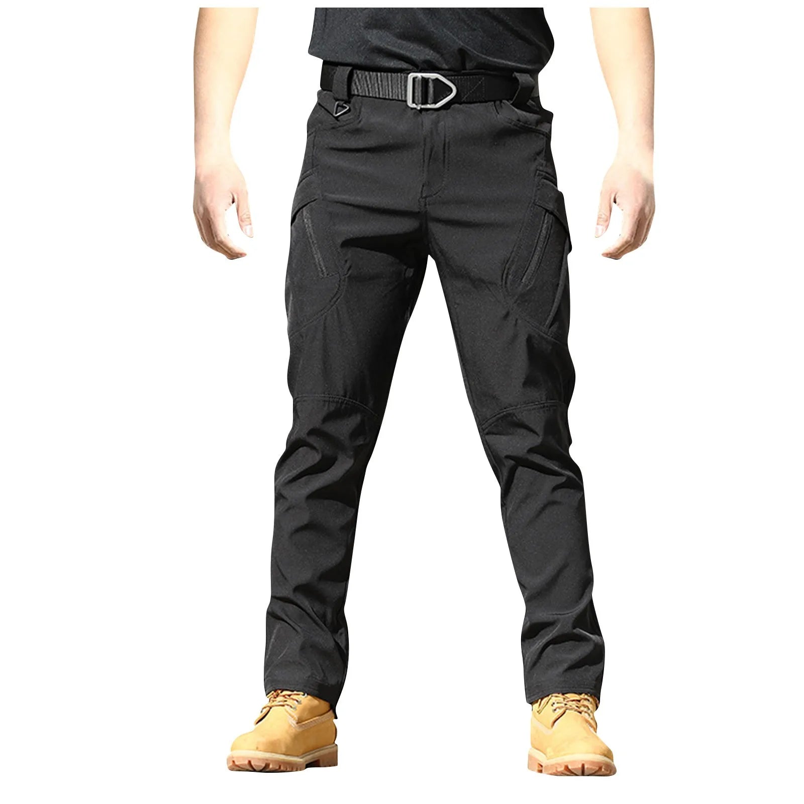 Spring-Autumn Outdoor Stretch Water-Resistant Hiking Trousers Wear-Resistant Desert Camouflage Tactical Military Utility Pants