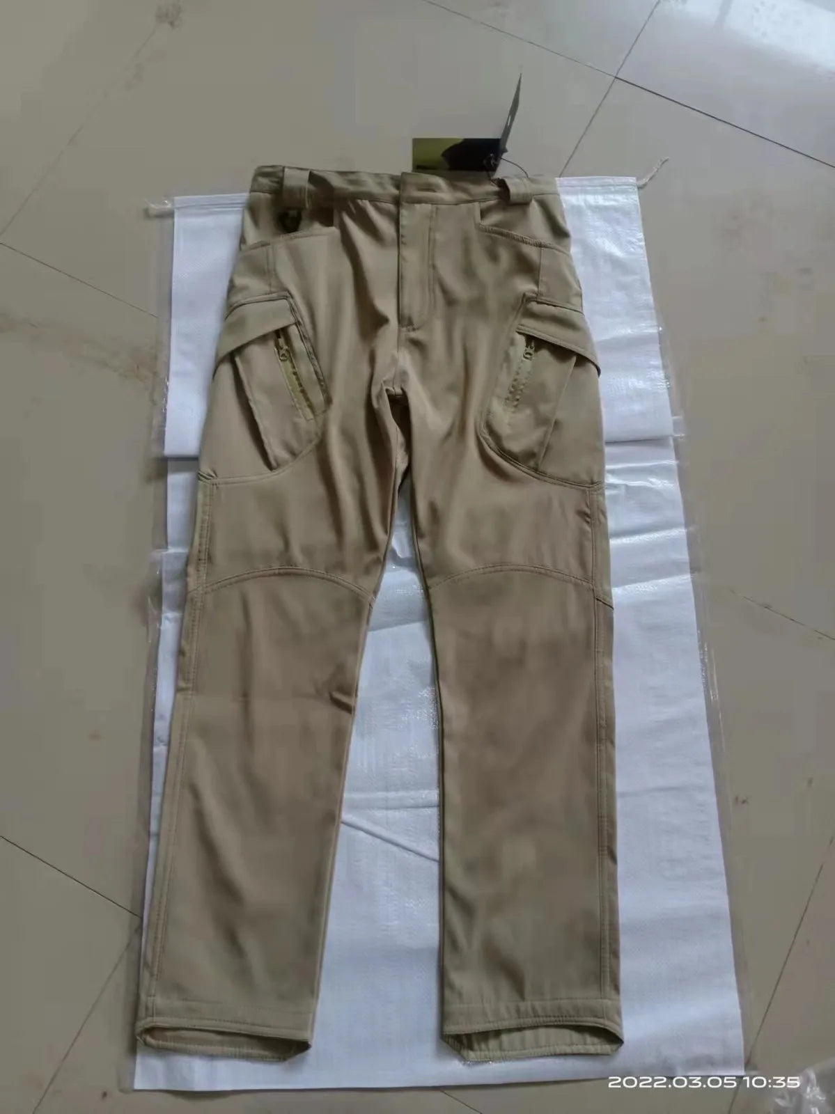Spring-Autumn Outdoor Stretch Water-Resistant Hiking Trousers Wear-Resistant Desert Camouflage Tactical Military Utility Pants
