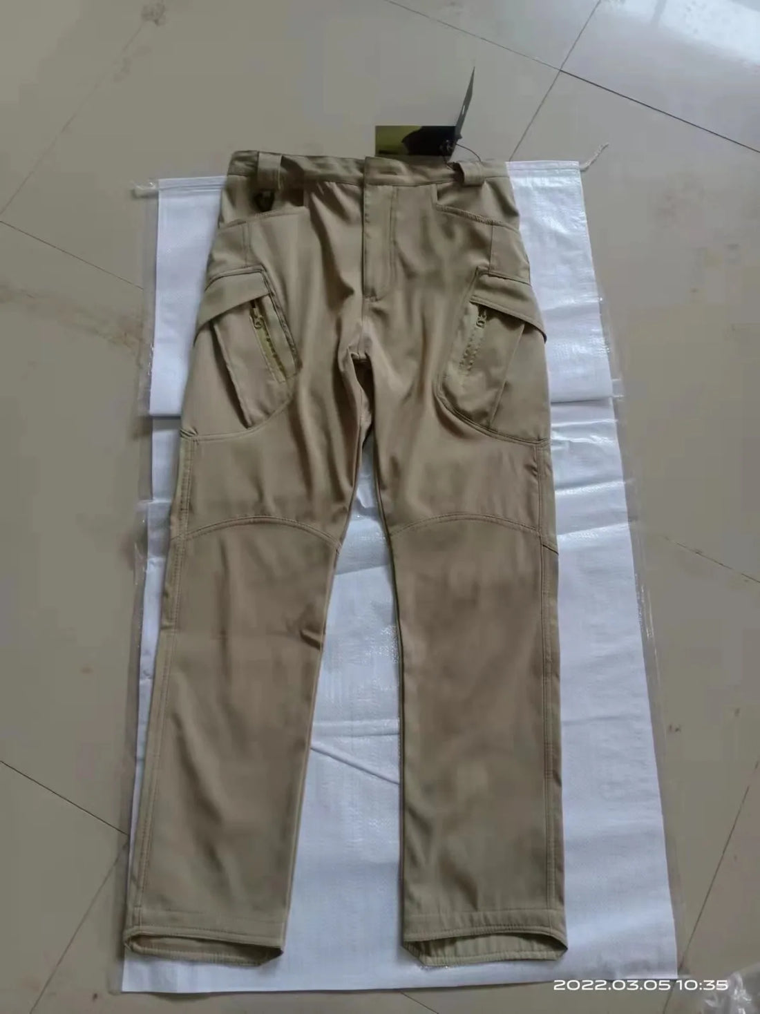Spring-Autumn Outdoor Stretch Water-Resistant Hiking Trousers Wear-Resistant Desert Camouflage Tactical Military Utility Pants