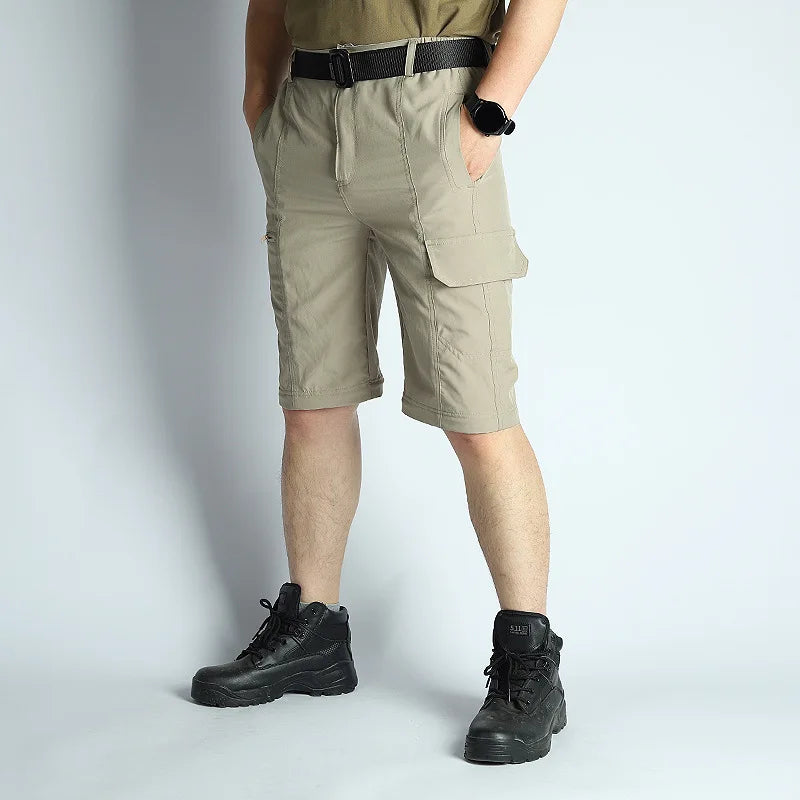 Men’s Convertible Hiking Pants – Lightweight Waterproof Quick-Dry