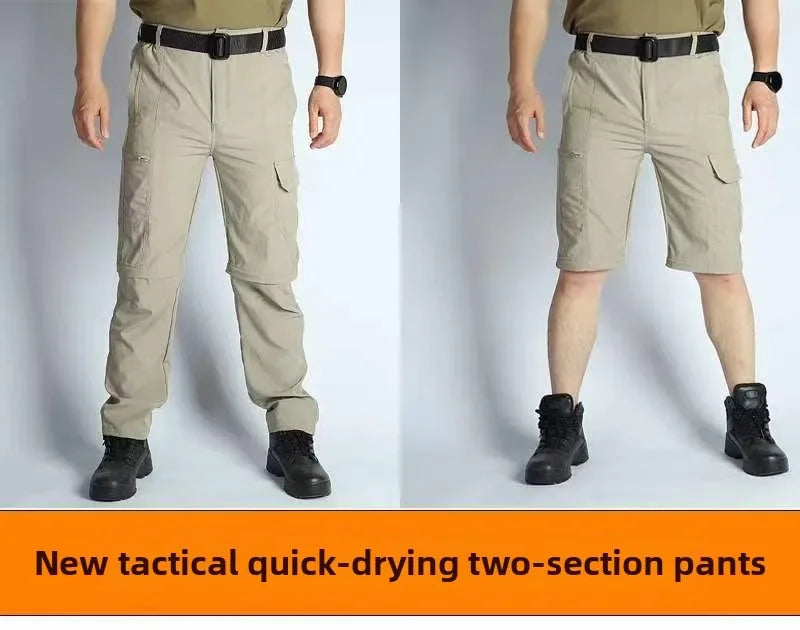 Men’s Convertible Hiking Pants – Lightweight Waterproof Quick-Dry
