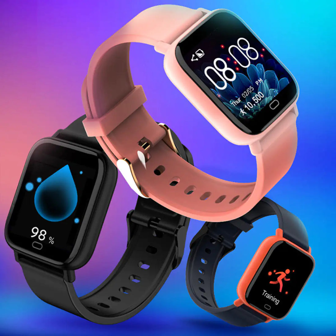 Smart Fit Multi-Function Smartwatch – Fitness Tracker & Health Monitor