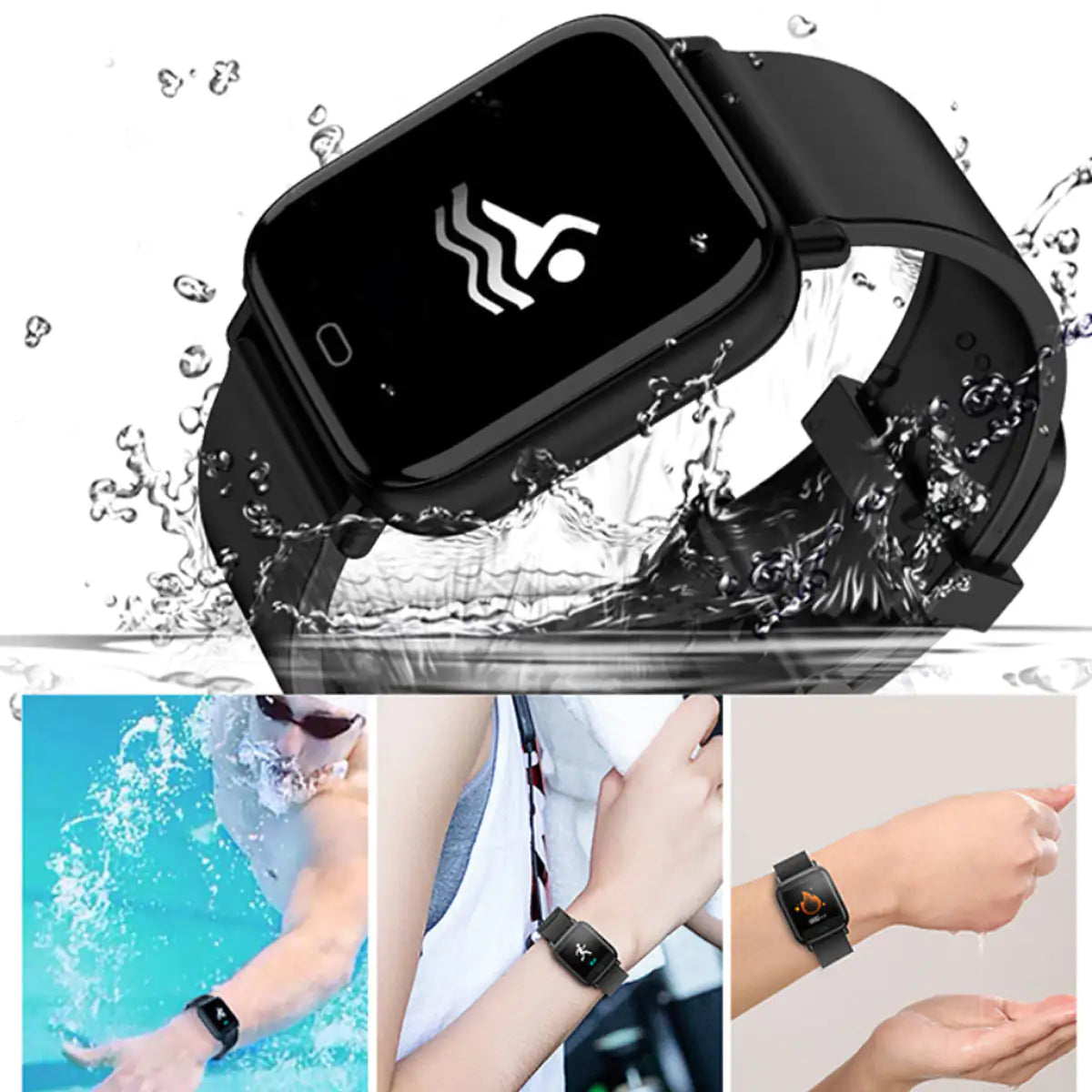 Smart Fit Multi-Function Smartwatch – Fitness Tracker & Health Monitor