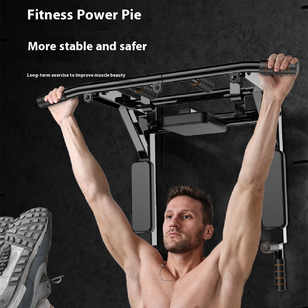 Wall-Mounted Sandbag & Pull-Up Rack – Indoor/Outdoor Fitness Equipment