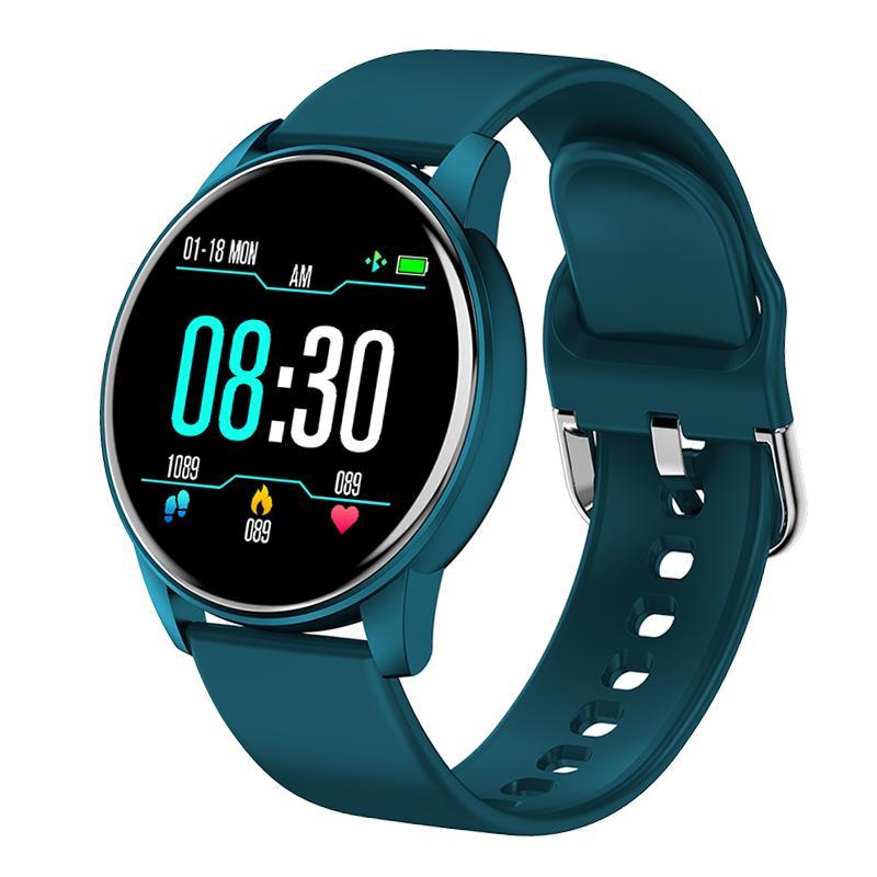 Luxury Unisex Smart Watch – 1.3” Color Screen Heart Rate & Blood Pressure (Waterproof)
