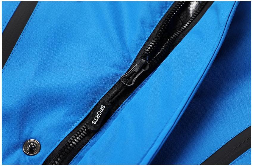 Men’s Winter Ski Jacket – Waterproof Hooded Fleece Outdoor Coat