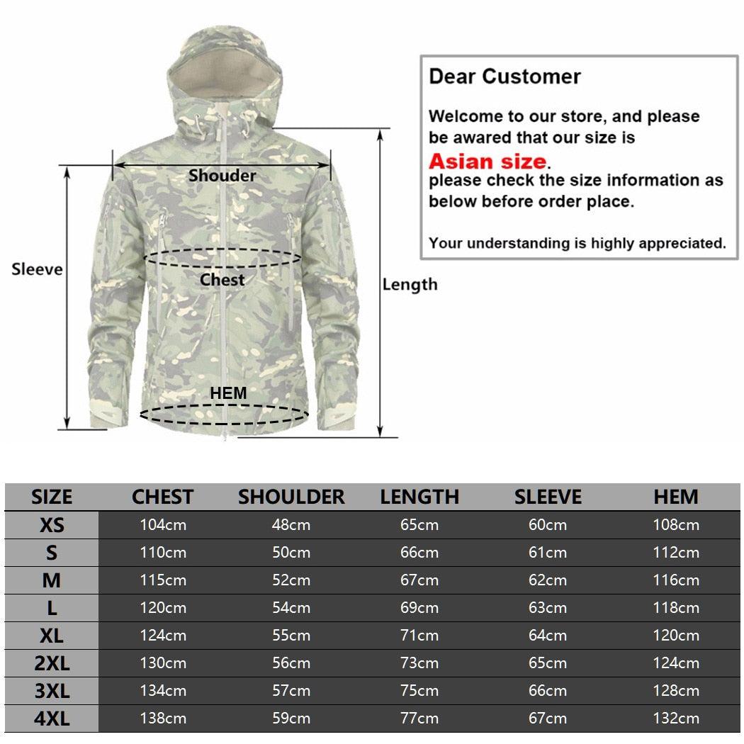 Men’s Green Camouflage Jacket – Lightweight Water-Resistant Windbreaker