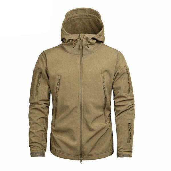 Men’s Green Camouflage Jacket – Lightweight Water-Resistant Windbreaker