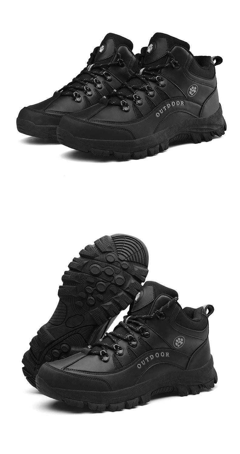 Men’s Waterproof Hiking Boots – Winter Tactical Outdoor Shoes