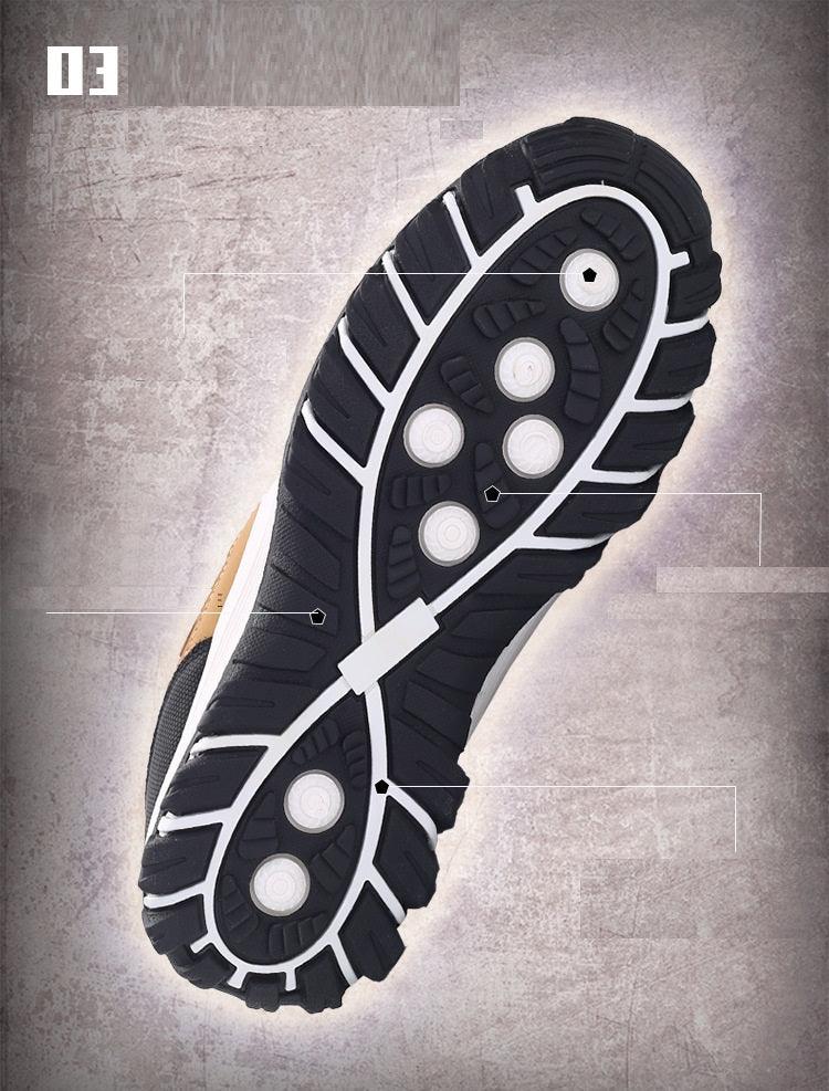 Men’s Low-Top Hiking Shoes – Breathable Non-Slip Outdoor Sneakers