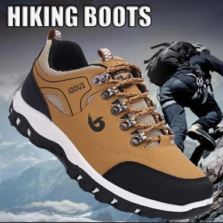 Men’s Low-Top Hiking Shoes – Breathable Non-Slip Outdoor Sneakers