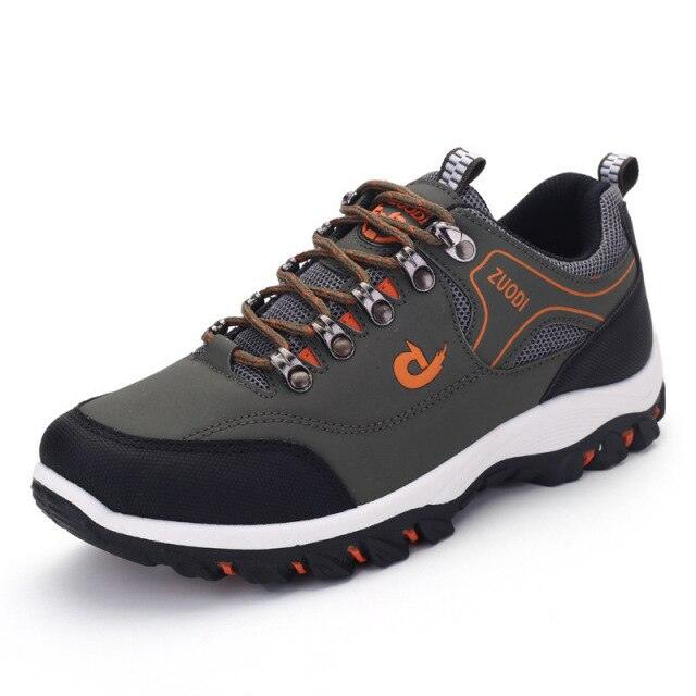 Men’s Low-Top Hiking Shoes – Breathable Non-Slip Outdoor Sneakers
