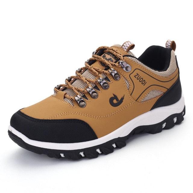 Men’s Low-Top Hiking Shoes – Breathable Non-Slip Outdoor Sneakers